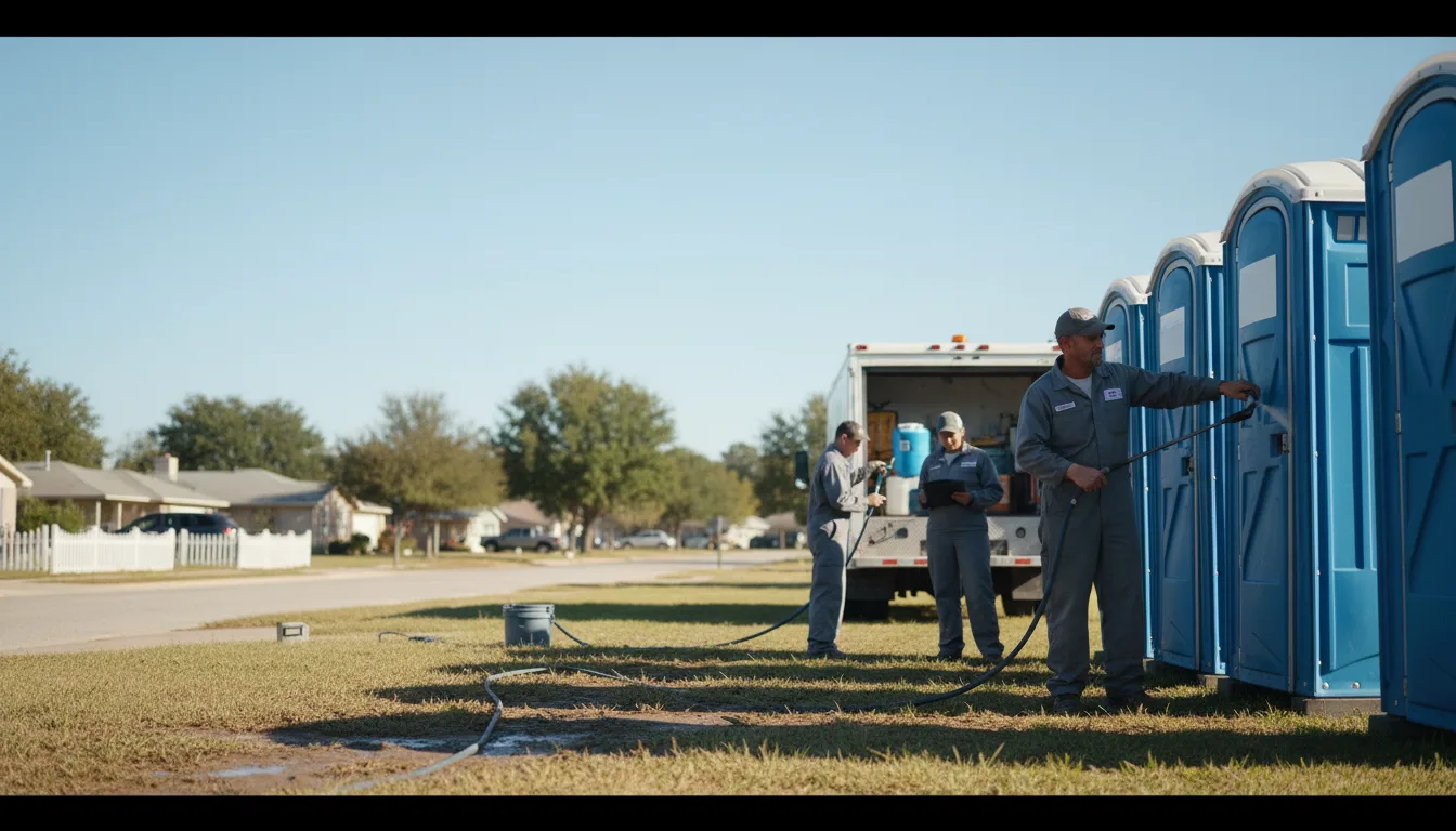 Long-Term Portable Toilet Rental in Yoder, CO near me